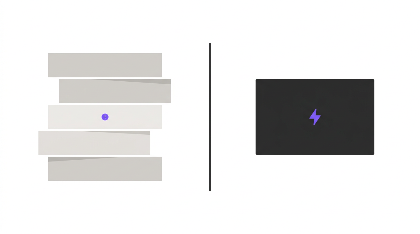 WordPress vs. Custom Code: Wann lohnt sich was wirklich? (mit Kostenrechnung) – Beitragsbild